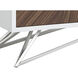 Pike 65.75 X 17.75 inch Walnut / Polished Sideboard